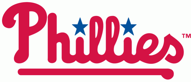 Philadelphia Phillies 1992-2018 Wordmark Logo t shirts DIY iron ons